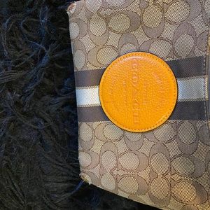 still wearable coach cross body bag.